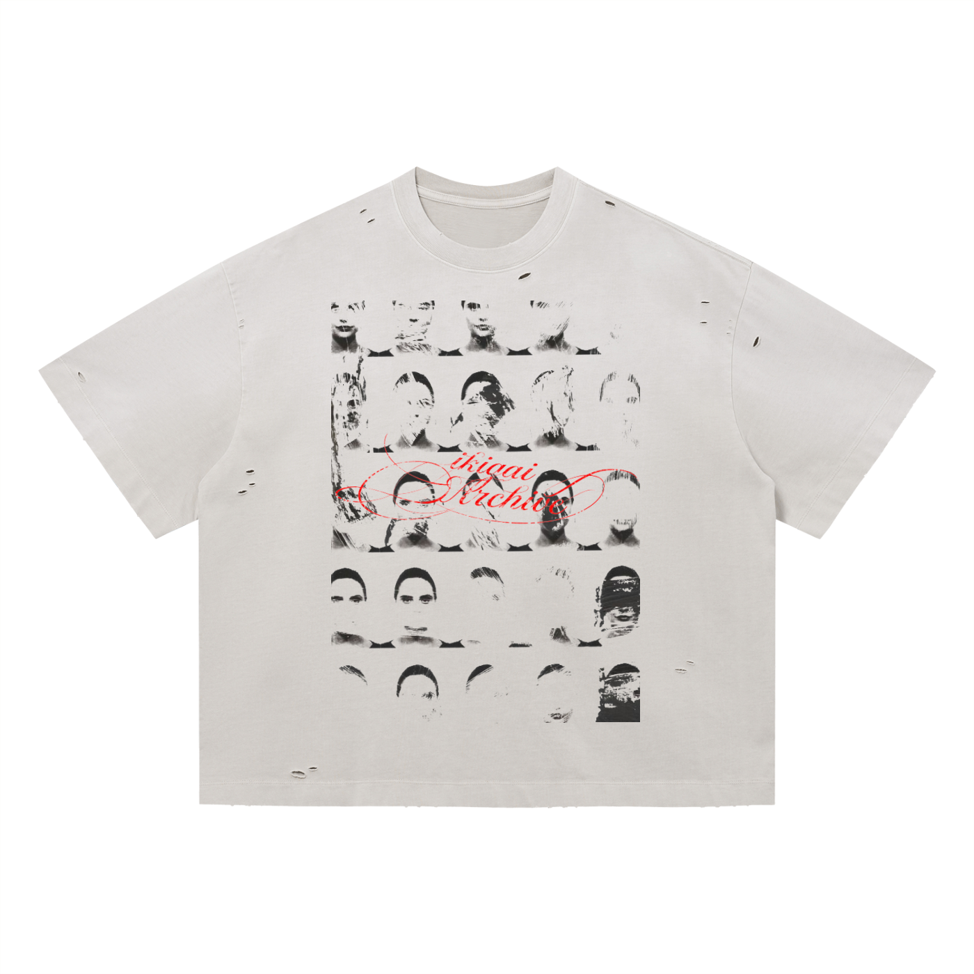 Vintage Washed Boxy Ikigai archive Tee
